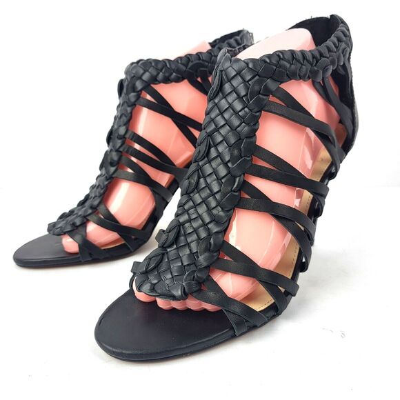 Vince Camuto Alaizah Braided Caged Woman's Sandal Back Size 10 US 42 EU - Picture 1 of 16